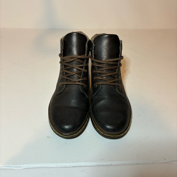 Doc Dr Martens Maelly Brown Leather Air Wair Bouncing Soles Boots Womens Size 6 - Picture 6 of 9